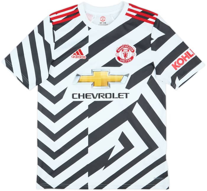 2020-21 Manchester United Third Shirt B.Fernandes #18 - 8/10 - (XL.Boys)