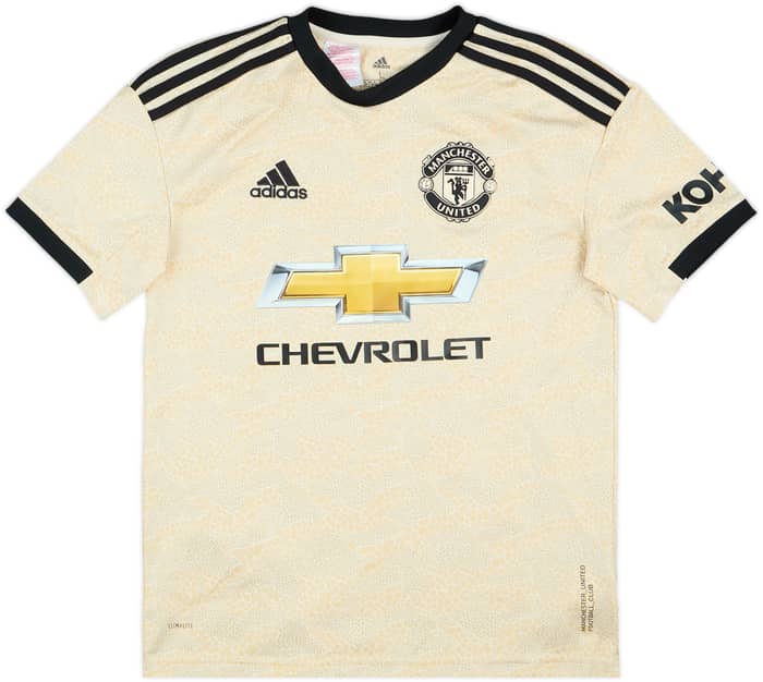 2019-20 Manchester United Away Shirt B.Fernandes #18 - 9/10 - (L.Boys)