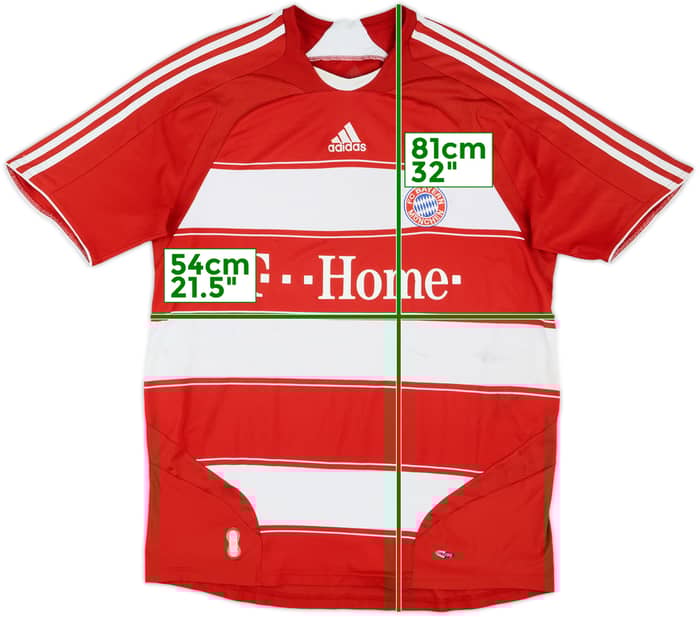 2007-08 Bayern Munich Home Shirt - 5/10 - (L)
