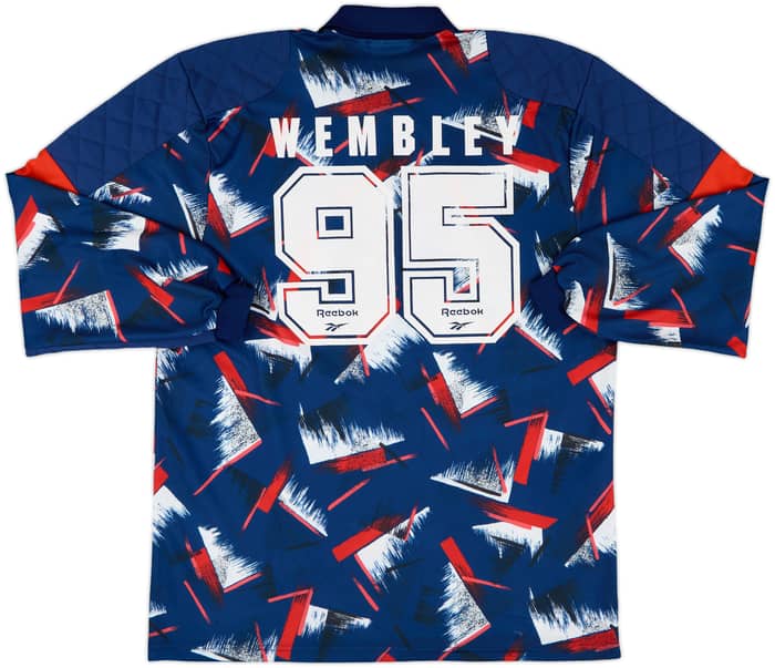 1993-95 Bolton GK Shirt Wembley #95 - 8/10 - (L)