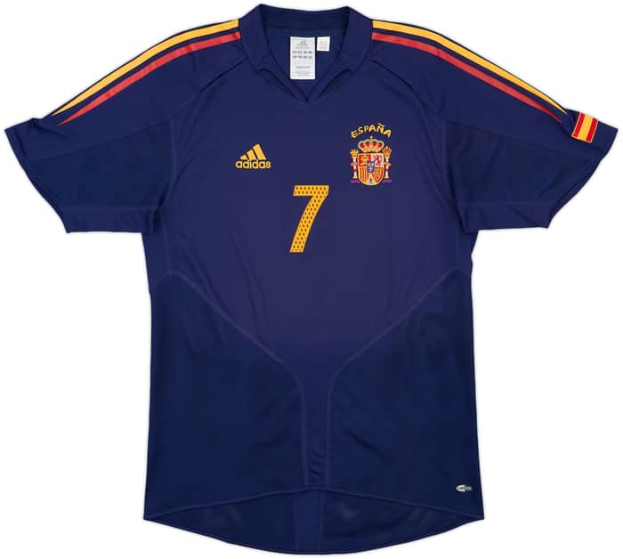 2004-06 Spain Third Shirt Raul #7 - 8/10 - (S)