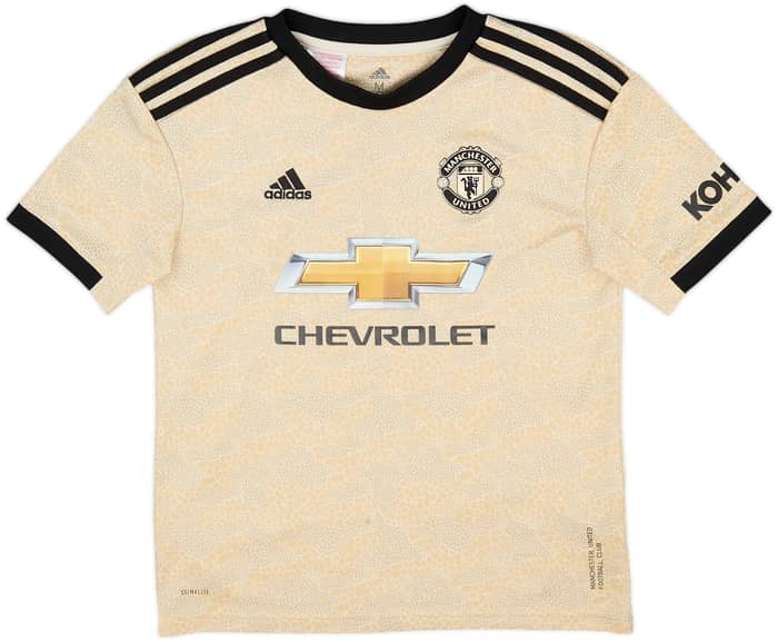 2019-20 Manchester United Away Shirt B.Fernandes #18 - 7/10 - (M.Boys)