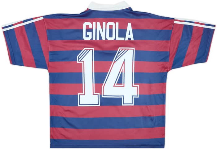 1995-96 Newcastle Away Shirt Ginola #14 - 6/10 - (M.Boys)