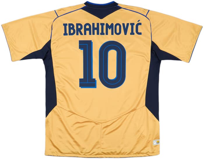 2004-05 Sweden Anniversary Third Shirt Ibrahimovic #10 - 10/10 - (XXL)
