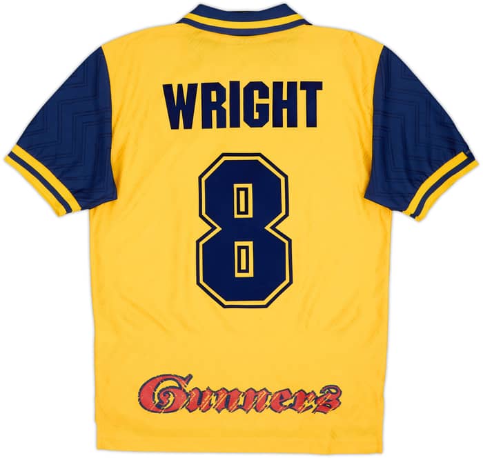 1996-97 Arsenal Away Shirt Wright #8 - 8/10 - (S)