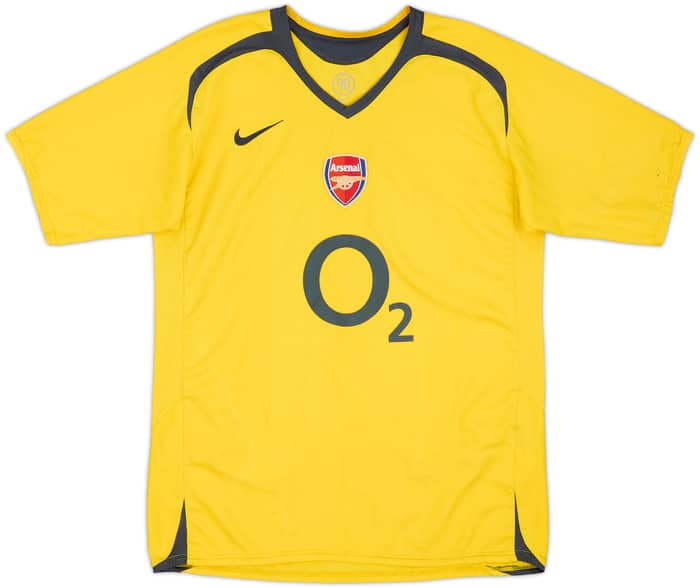 2005-06 Arsenal Away Shirt Henry #14 - 6/10 - (XL.Boys)