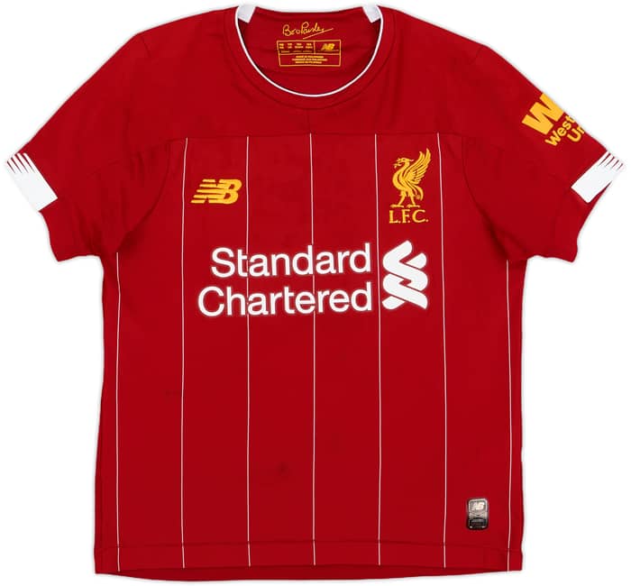 2019-20 Liverpool Home Shirt M.Salah #11 - 6/10 - (M.Boys)