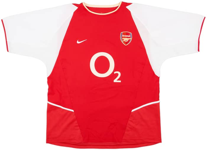2002-04 Arsenal Home Shirt Henry #14 - 8/10 - (XL)