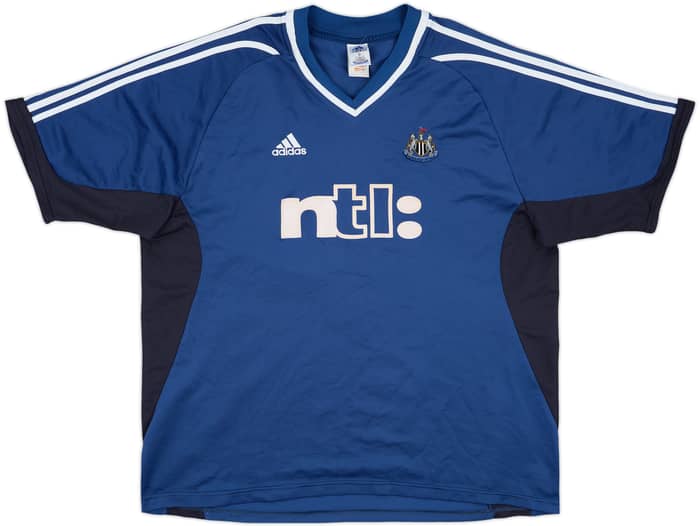 2001-02 Newcastle Away Shirt Shearer #9 - 9/10 - (XXL)