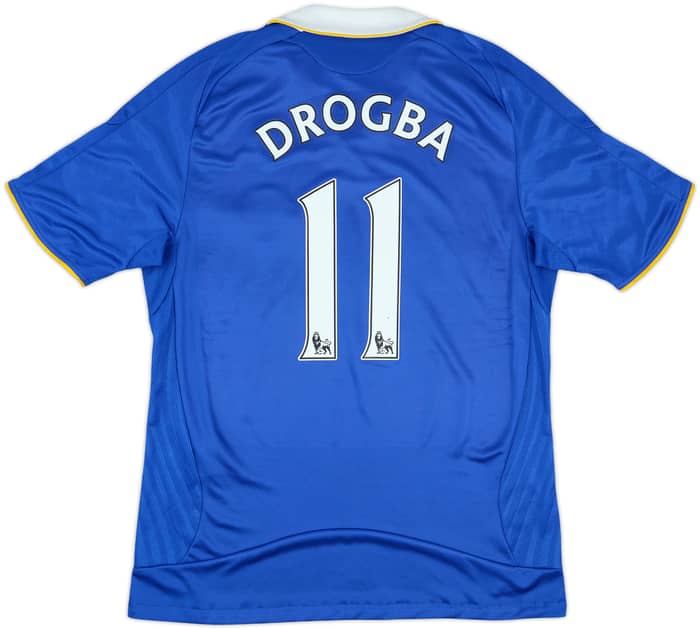 2008-09 Chelsea Home Shirt Drogba #11 - 7/10 - (XL)