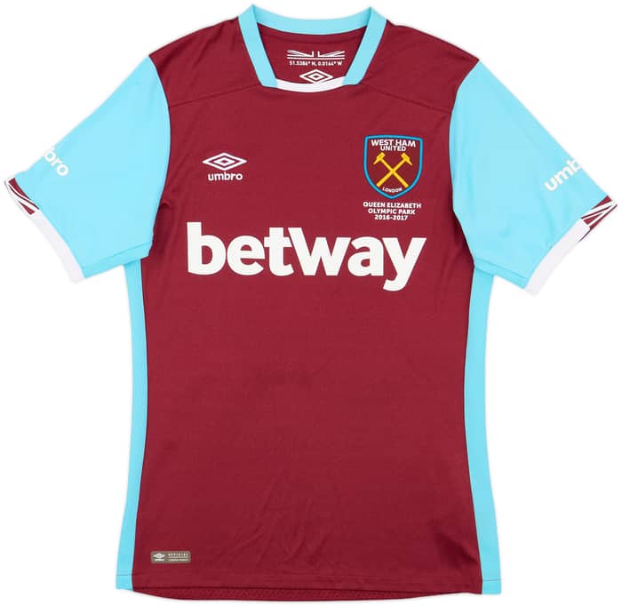 2016-17 West Ham Home Shirt Payet #27 - 9/10 - (S)
