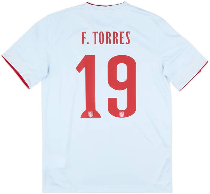 2014-15 Atletico Madrid Away Shirt F.Torres #19 - 10/10 - (M)