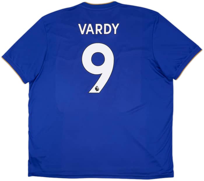 2018-19 Leicester Home Shirt Vardy #9 - 9/10 - (XXL)