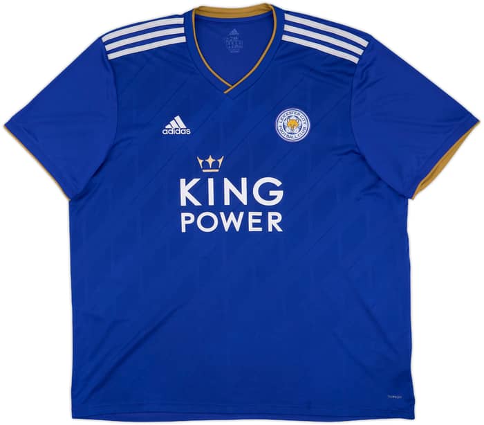 2018-19 Leicester Home Shirt Vardy #9 - 9/10 - (XXL)