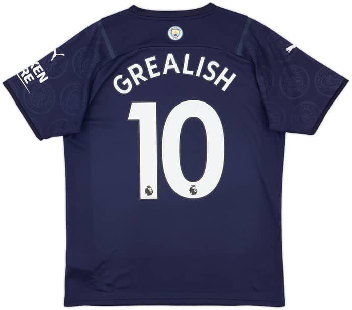 2021-22 Manchester City Third Shirt Grealish #10 - 10/10 - (M)