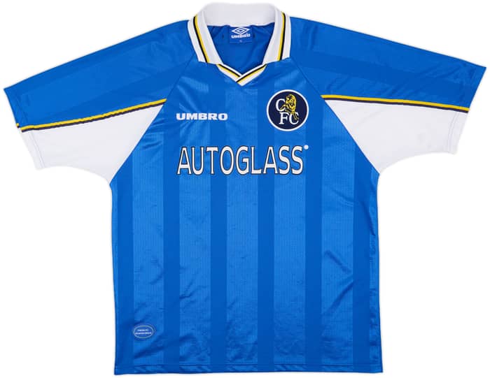 1997-99 Chelsea Home Shirt Desailly #6 - 9/10 - (XL)