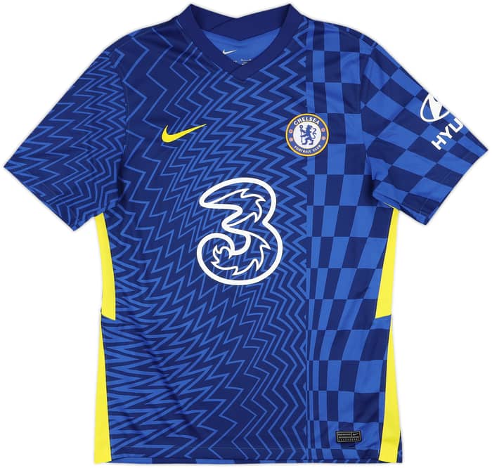 2021-22 Chelsea Home Shirt Kante #7 - 10/10 - (M)