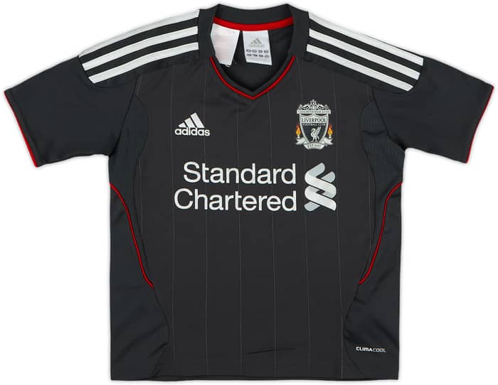 2011-12 Liverpool Away Shirt Gerrard #8 - 8/10 - (5-6 Years)