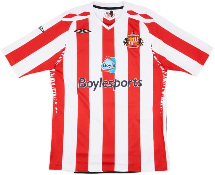 2007-08 Sunderland Home Shirt Yorke #19 - 6/10 - (L)