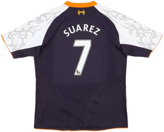 2012-13 Liverpool Third Shirt Suarez #7 - 9/10 - (M.Boys)