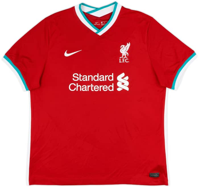 2020-21 Liverpool Home Shirt Firmino #9 - 9/10 - (XL)