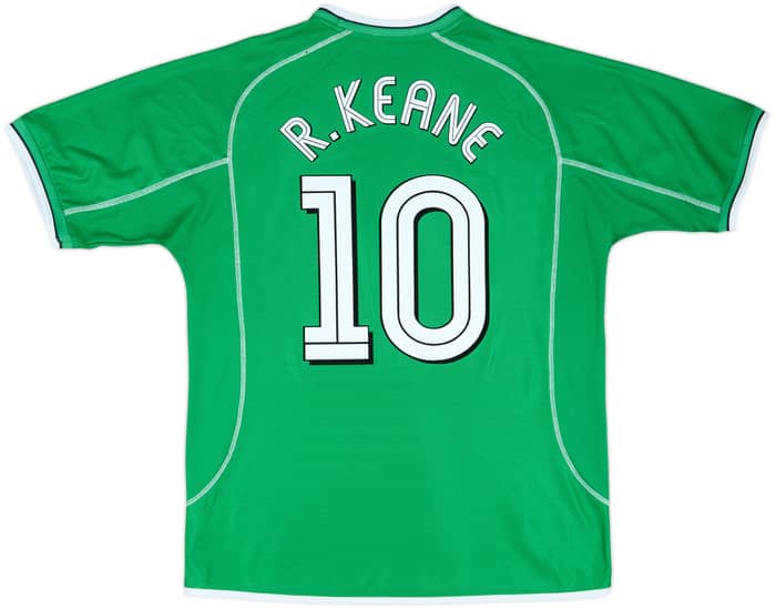 2002-03 Ireland Home Shirt R.Keane #10 - 9/10 - (L)