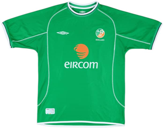 2002-03 Ireland Home Shirt R.Keane #10 - 9/10 - (L)