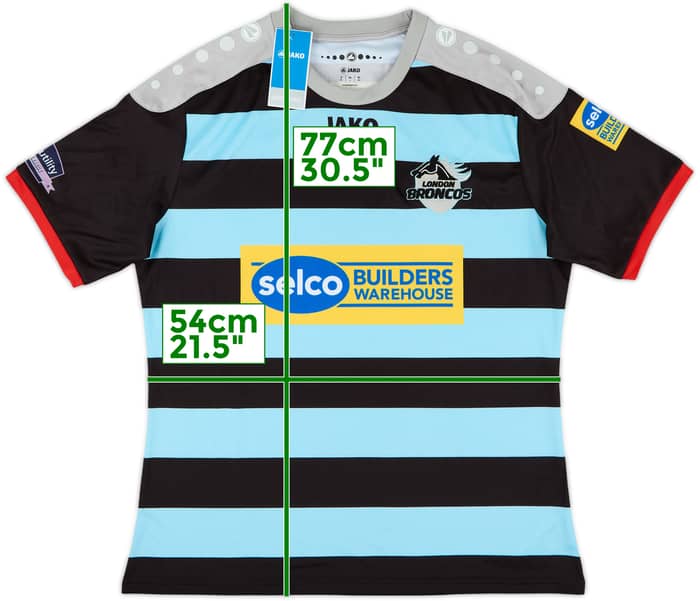 2014-15 London Broncos Home Shirt (L)