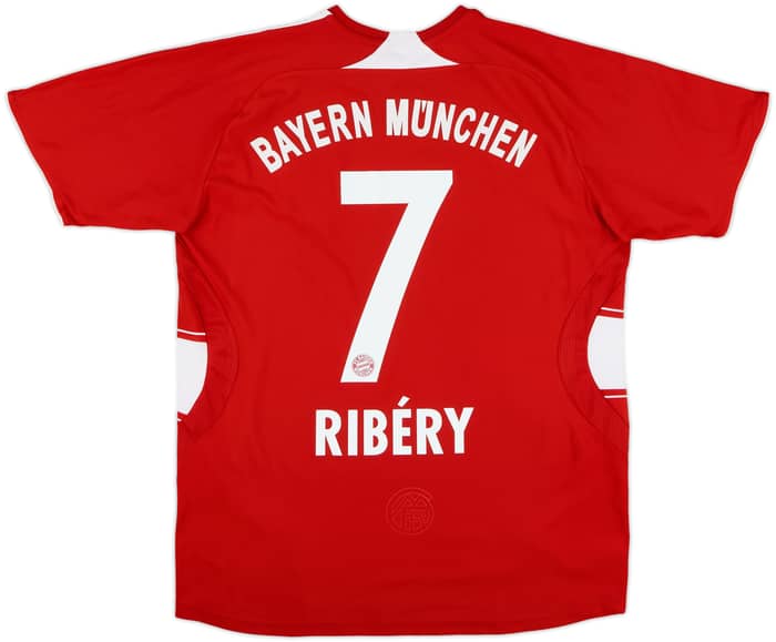 2008-09 Bayern Munich Home Shirt Ribery #7 - 8/10 - (XL.Boys)