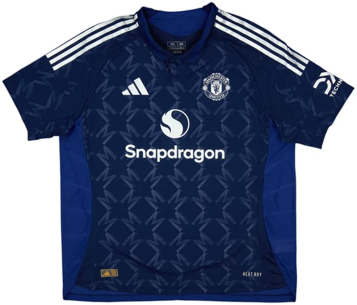 2024-25 Manchester United Authentic Away Shirt B.Fernandes #8 - 8/10 - (XXL)
