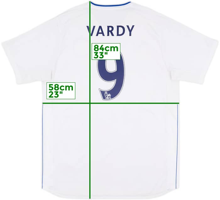 2016-17 Leicester Third Shirt Vardy #9 - 7/10 - (XL)