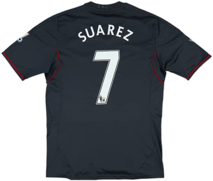 2011-12 Liverpool Away Shirt Suarez #7 - 6/10 - (M)