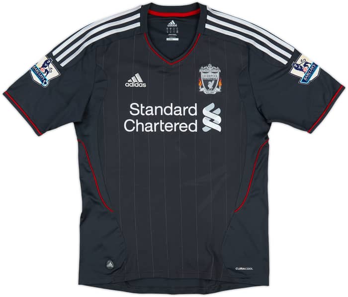 2011-12 Liverpool Away Shirt Suarez #7 - 6/10 - (M)