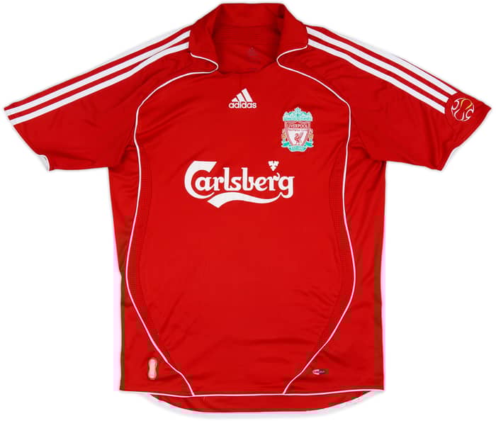 2006-08 Liverpool Home Shirt Alonso #14 - 6/10 - (M)