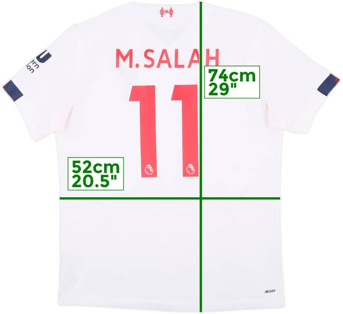 2019-20 Liverpool Away Shirt M.Salah #11 - 6/10 - (L)
