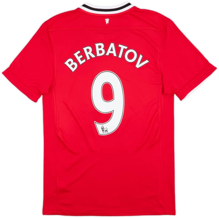 2011-12 Manchester United Home Shirt Berbatov #9 - 6/10 - (S)
