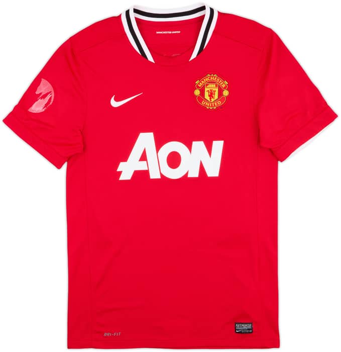 2011-12 Manchester United Home Shirt Berbatov #9 - 6/10 - (S)