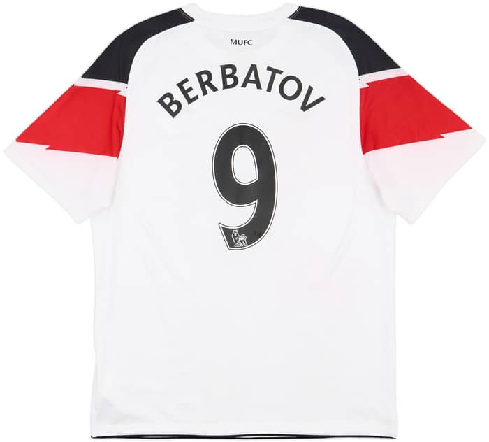 2010-12 Manchester United Away Shirt Berbatov #9 - 8/10 - (L)