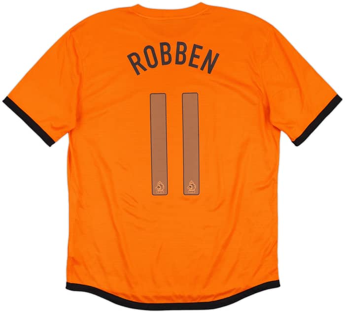 2012-13 Netherlands Home Shirt Robben #11 - 6/10 - (L)