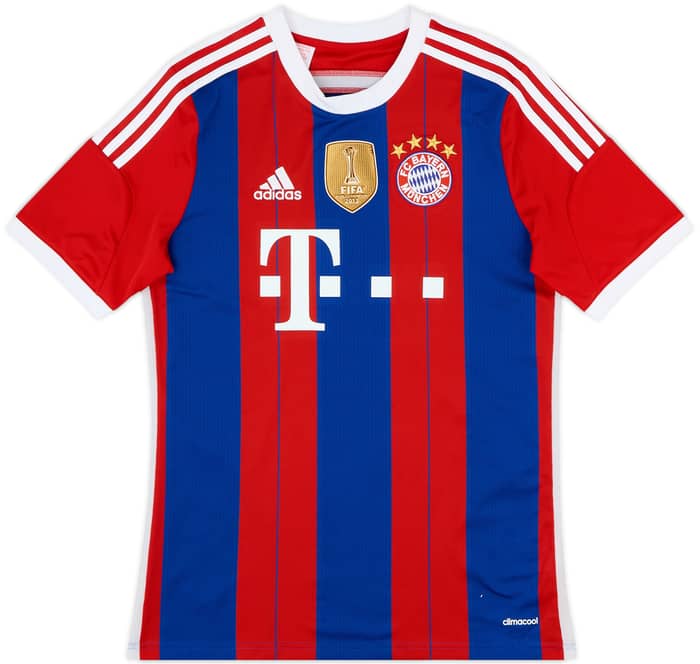2014-15 Bayern Munich Home Shirt Ribery #7 - 8/10 - (XL.Boys)