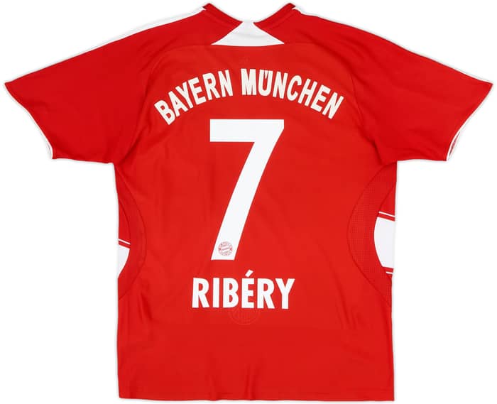 2007-08 Bayern Munich Home Shirt Ribery #7 - 7/10 - (L.Boys)