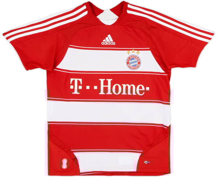 2007-08 Bayern Munich Home Shirt Ribery #7 - 7/10 - (L.Boys)