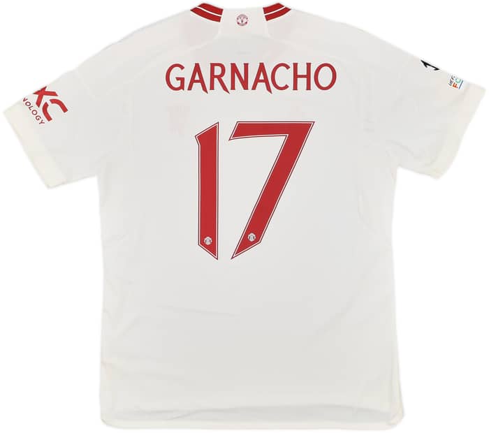 2023-24 Manchester United Third Shirt Garnacho #17 - 7/10 - (L)