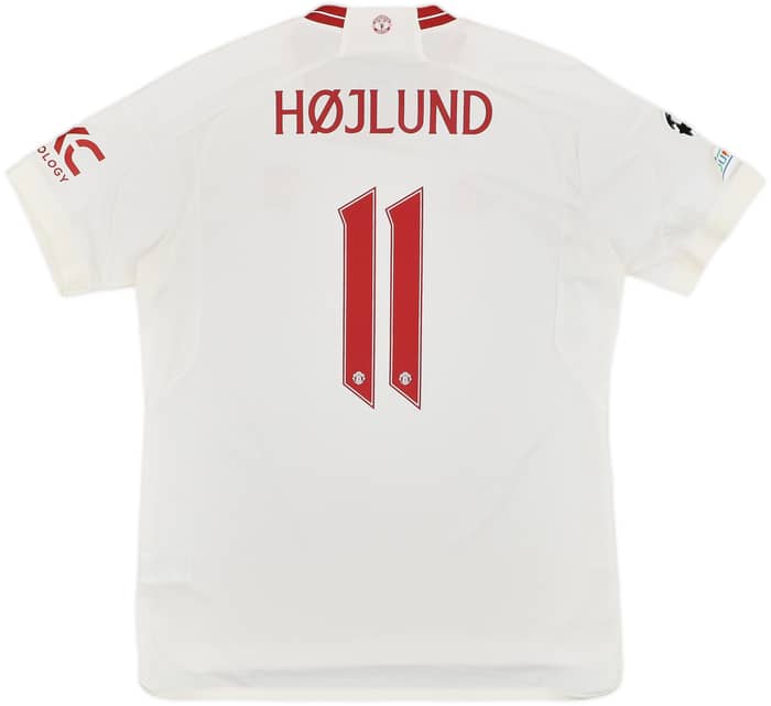 2023-24 Manchester United Third Shirt Højlund #11 - 6/10 - (L)