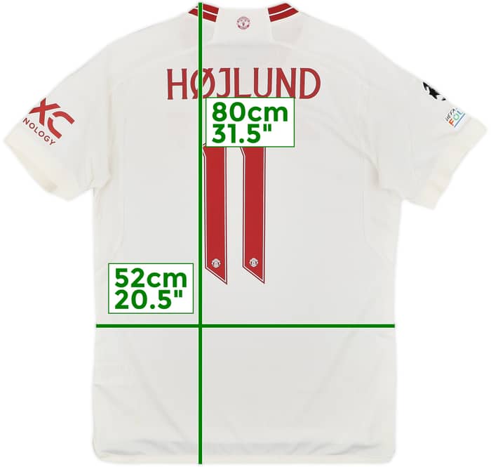 2023-24 Manchester United Third Shirt Højlund #11 - 7/10 - (M)