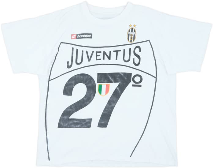 2003 Juventus 'Campioni d'Italia' Graphic Tee - 7/10 - (L)