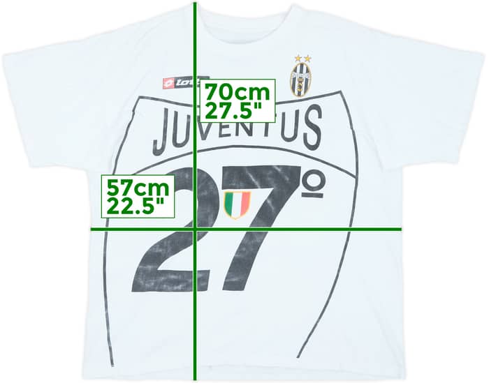 2003 Juventus 'Campioni d'Italia' Graphic Tee - 7/10 - (L)