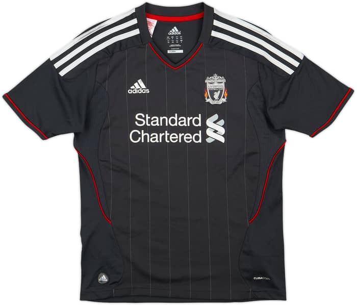 2011-12 Liverpool Away Shirt Suarez #7 - 8/10 - (M.Boys)
