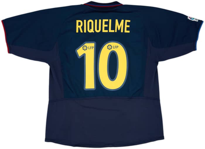 2002-03 Barcelona Away Shirt Riquelme #10 - 9/10 - (XL)