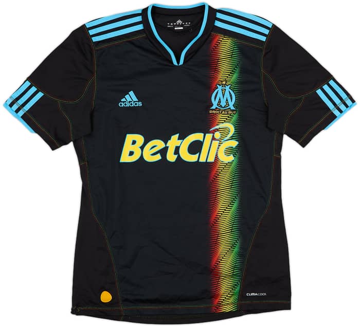 2010-11 Olympique Marseille Third Shirt Lucho #8 - 6/10 - (S)